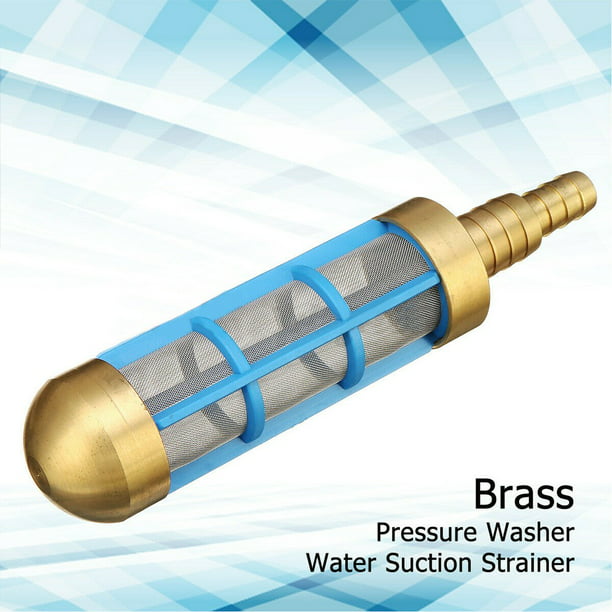 Strainer 1/2"-3/4" Stainless steel 195mm Pressure washer Sction Filter 